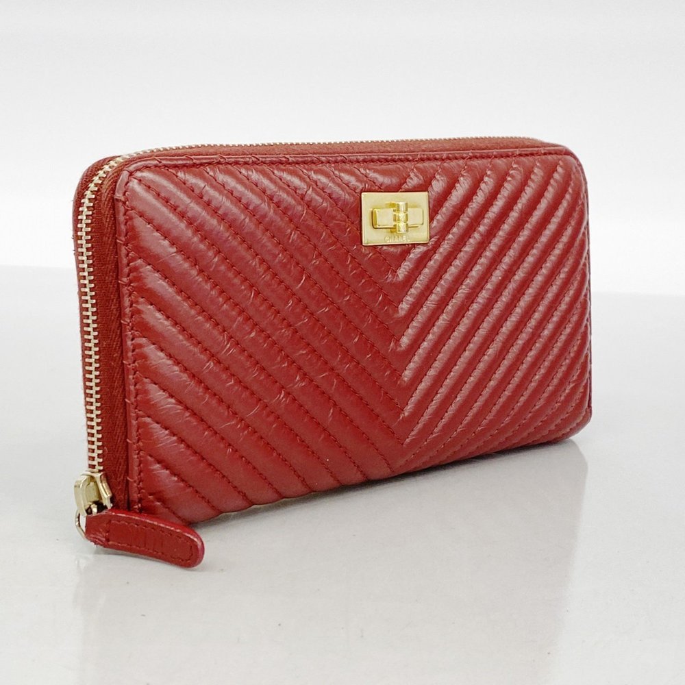CHANEL Red Wallet - Picture 2 of 12